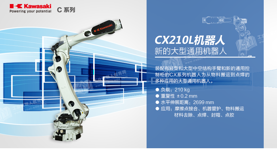 川崎cx210l机器人 - 工业机器人教育网